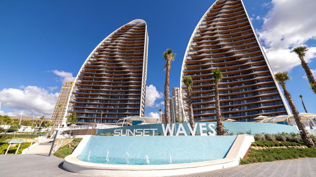 Sunset Waves Benidorm Sea View Lejlighed Eksteriør billede